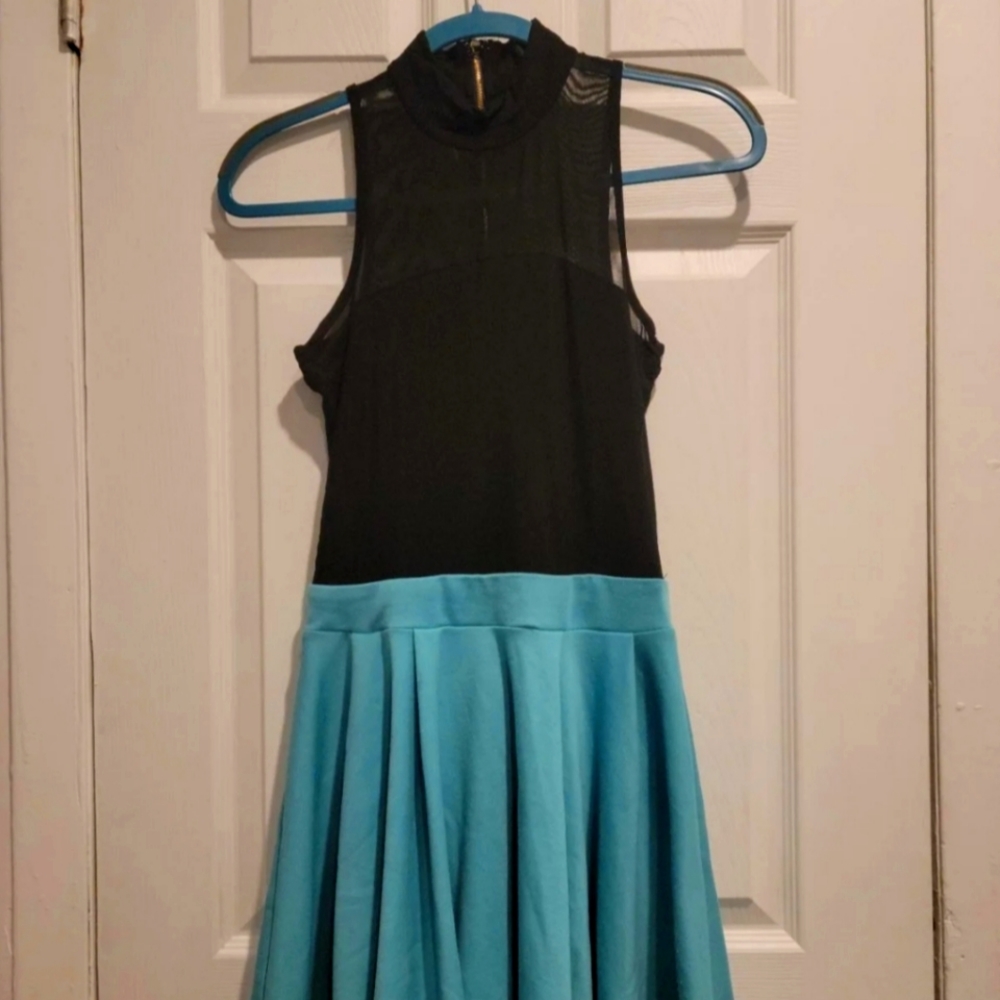 Black & Blue Dress - Forever 21